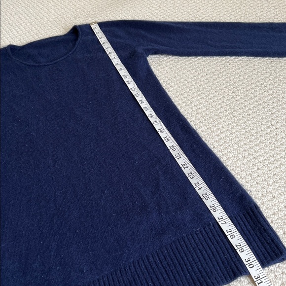 100% cashmere sweater dress - gorgeous cobalt blue Size Small - Picture 7 of 8
